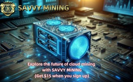 Пассивный доход на облачном майнинге вместе с SAVVY MINING
