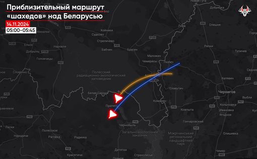 Российские дроны наведываются в Беларусь пятую ночь подряд