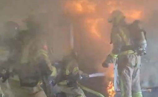 В Тверии 17 человек пострадали во время пожара